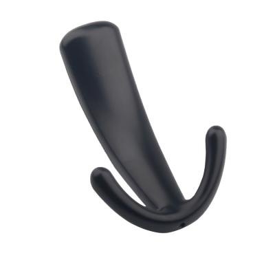 China Viable creative modern black connection the metal clothes hook wall home hardware clothes hook for sale