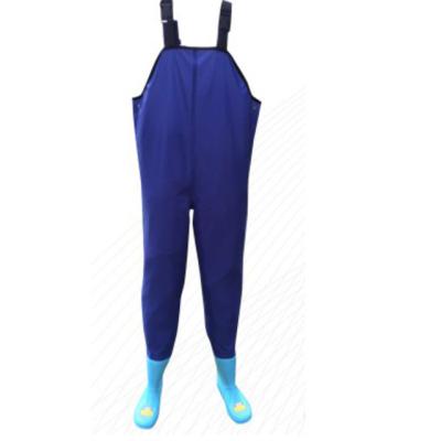 China Factory Supplier Custom Kids Chest PVC Nylon Fishing Chest Wader for sale