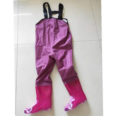 China Trunk volume for sale factory price children's pink trunk fishing waders for sale