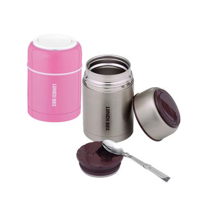 China Stainless Steel Heatable Children's Bowl Food Storage and Insulation All-in-One Snack and Breakfast Bento Box for sale