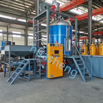 China Expanded Polystyrene Foaming Machine EPS Resin Batch Density 10-40kg/M3 Pre Exapnder for sale