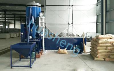 China 30 dagen retourbeleid Continuous Pre-Expander Expandable Polystyrene EPS Foam Machine Te koop