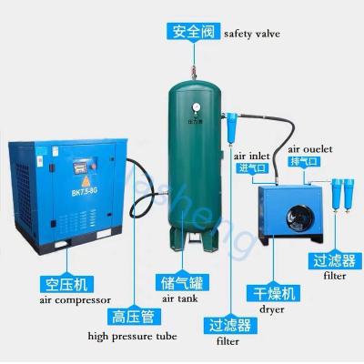 China Automatic Compressed Air Receiver for EPS Foam Sheet Foaming Equipment US Currency for sale