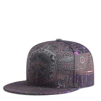 China breathable & Waterproof Customize Embroidery Logo Hip Hop Adjustable Hat Flat Brim Snapback Hat for sale