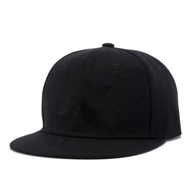 China breathable & Waterproof To Customize High Quality Wholesale Promotional 6 Panel White Snapback Hats Hat Sports Flat Brim Hip Pop Golf Hat for sale