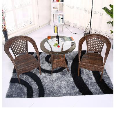 China Modern Rattan Furniture Restaurant Chairs Outdoor Cheap Terrace Furniture Garden Sofas for sale