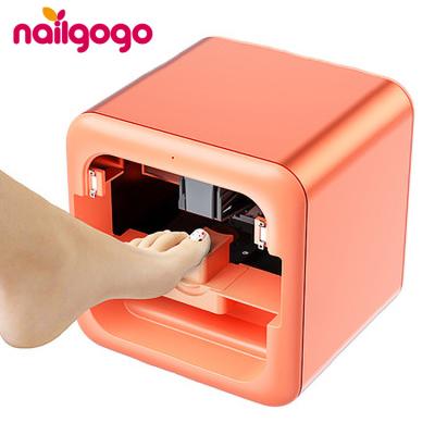 China Beauty Center Nailgogo 3D Digital Portable Finger Printing Electric Nail Art Printer Art Painting Print K2 Wifi Machine Smart Automobile for sale