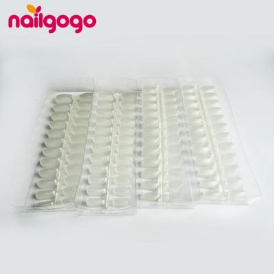 China Useful Nailgogo Mini Portable Fake Nails Plastic False Nail Finger Design Fake Nail for sale