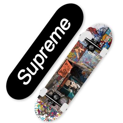 China Professional Outdoor Activities Factory Supply All Skate Board Parts Skateboard Heat Transfers Model Maple Skateboard Deck For Sale for sale