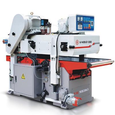 China Automatic Factory Solid Wood Double Side Thickness Planer For Sale for sale