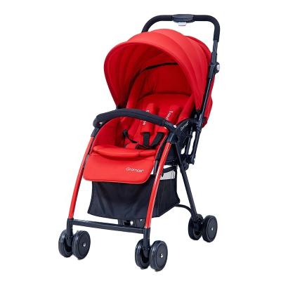 China One Button Pick Up Light And Easy Install Baby Trolley One Hand Folding Baby Stroller In China for sale