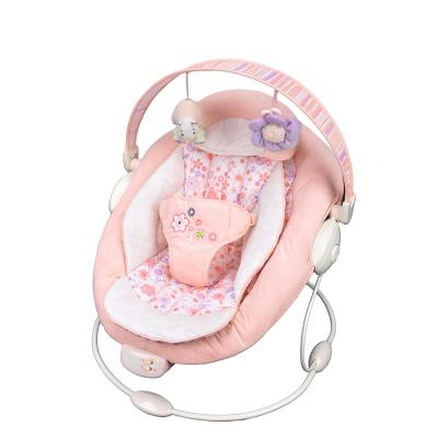 China Toys Good Quality And Hot Sale Pink Music Bouncer With Toy Bar for sale