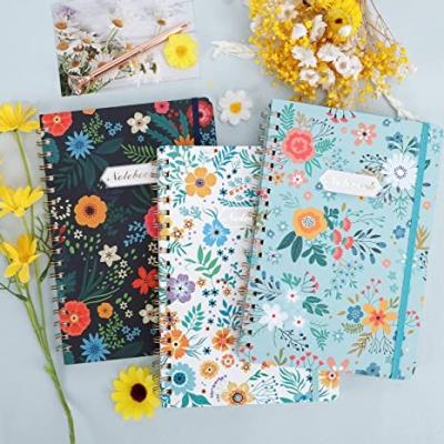 China High Quality 18k High Quality School Planners And Single Spiral Binding Notebooks Sublimated 160 Page B5 Coil Pattern Custom Printing for sale