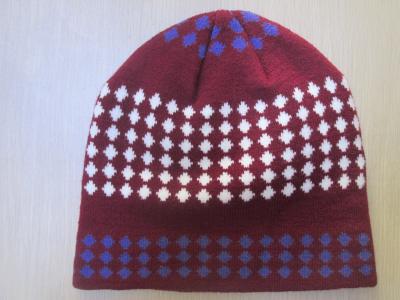 China Acrylic Hat for Men and Ladies--Classic Style--Outside and Winter--Jacquard Hat for sale