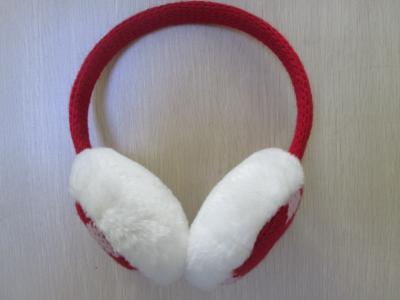 China Jacquard Ear Muffs--Acrylic Ear Muffs--Winter products--Ladies earmuffs--Plush Fur earmuff for sale