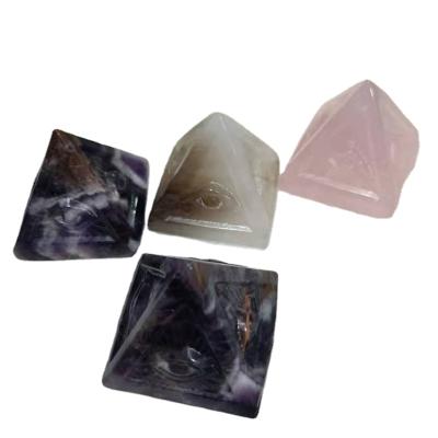 China China Wholesale New Product High Quality Natural The Eye Of Pyramidal Corus Crystal For Healing for sale