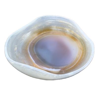 China Wholesale High Quality Irregular Shaped Agate Stone Bowl From China Gem Stone Crystal Bowl Valuable for sale