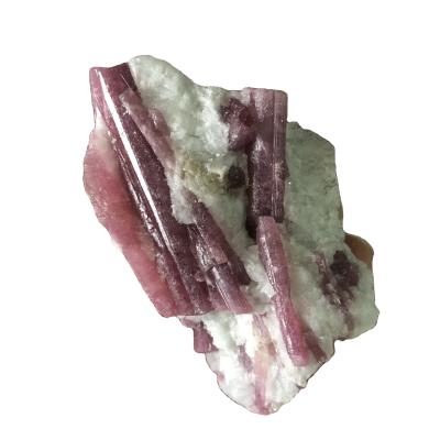 China Wholesale Natural Plum Blossom Tourmaline Healing Crystal Rough Stones Mineral Specimen From China for sale