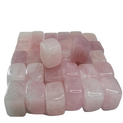 China Europe Hot Selling Natural Polished Chakra Jade Stone Crystal Rose Quartz Tumbled Stone for sale