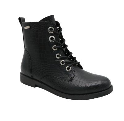 China Classic Flat Winter Boots Injection Flat Boots With Competitive Price PU Injection Very Boots for sale