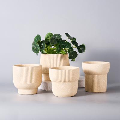 China Simply Colorful Home Decor Tabletop Spotted Unique Flower Pot Small Gardening Pots for sale