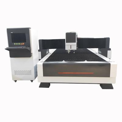 China Factory China hot sales 1500*3000mm plasma and fiber laser combined cutting machine for rnetal with water chiller for sale