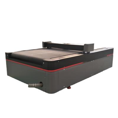 China Laser CUTTING Automatic High Configuration Hot Straight Band Knife Fabric Cutting Machine for sale