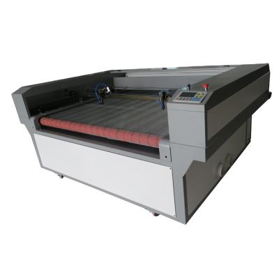 China 2 Heads 1610 Water Cooled Fabric CO2 Laser Cutting Machine Laser Cutting Machine 2 Head for sale