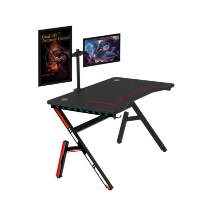 China Factory Wholesale Quality Foldable RGB Gaming Desk High Quality Esports Gaming Desk for sale