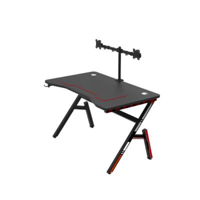 China Dropshipping Foldable Lighting Gaming PC Gaming Desk and RGB Gaming Desk Computer Desk for sale