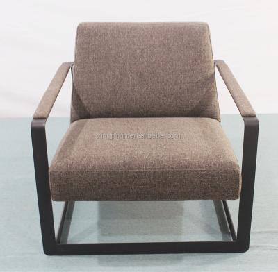 China (Other) Adjustable Modern Lobby Sofa Armchair Fabric Leisure Simple Design Living Room Furniture Hotel Lobby Simple for sale