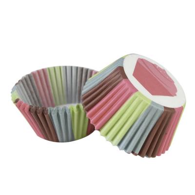 China Disposable Disposable Oil Proof Muffin Cupcake Homemade Wrapper For Decoration for sale