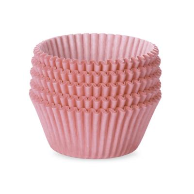 China Eco Friendly Disposable Oil Proof Soy Ink Printed Cupcake Liners Paper Case for sale