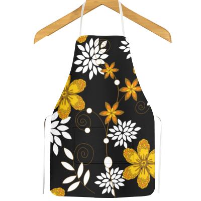 China SANITAIRE Luxury Shop Apron Factory Work Heavy Duty Apron for Men and Women with Pocket and Cross-Back Straps for sale