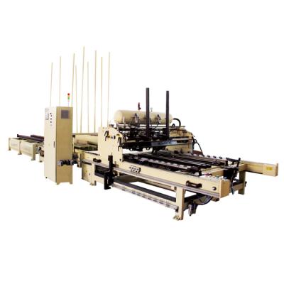 China Wooden Pallet Nailing Machine SF9026 Horizontal Semi-automatic Stringer Pallet Nailing Machine Line for sale