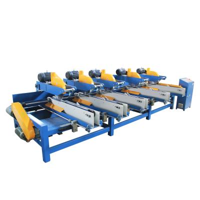 China New Horizontal Woodworking Multi Head Cross Cut Saw Machine For Woodworking 5 Head Balance Saw Multi Cross Cut Saw for sale