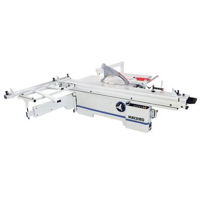 China Horizontal Woodworking Saw Machine Wood Cutting Sliding Table Saw for sale