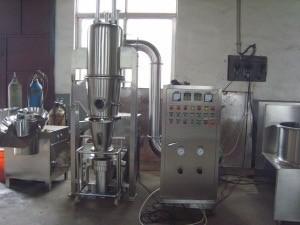 China Electrical Heater 7.5kw Fluidized Bed Coating Equipment for sale