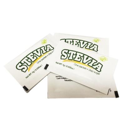 China Natural Erythritol Extract RA98 Stevia Beverage Zero Calorie Sweetener 100% Keto-Friendly 100 Packets Per Box for sale