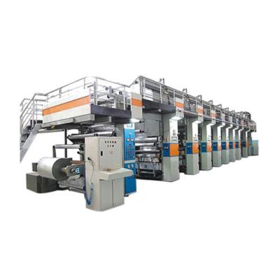 China Printer ELS High Speed ​​8 Color Rotogravure Paper Printing Machine for sale