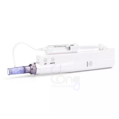 China Electric Anti-puffiness ELON-YC Mesotherapy Injection Gun Vital Acid Injection Water Light Microneedle Gun for skin rejuvenation meso derma pen for sale