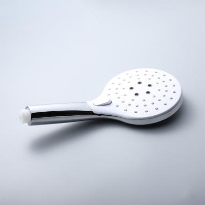 China Without Needles Chinese Manufacturer Sale Custom 3Functions 5 Functions Round Hand Plastic Shower Head for sale