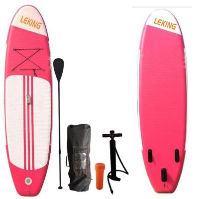 China Wave Surfing Hydrofoil PVC SIP Paddle Board Beach Surfing Standup Inflatable Bamboo Paddle Boat for sale