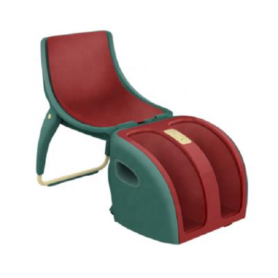 China LITEC Red and Green Weightless 1 Person 3D Portable Massage Foot Sauna Chair Electric Far Infrared Sauna Folded Chair System for sale