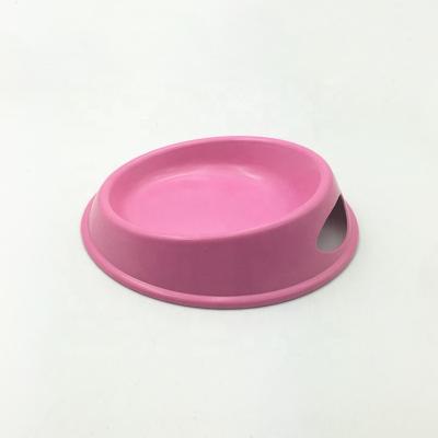 China Environmentally Friendly Bamboo Fiber Pet Bowl Viable High Quality Cute Pet Bowl Best Prices for sale