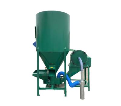 China Poultry Farm The Top Of The Animal Grinder Vertical Quantity Livestock Feed Mixer for sale