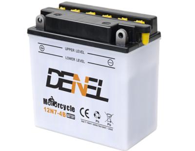 China 12v 5ah Motorcycle Starter Battery Dry Charged Lead Acid Motorcycle Battery Suppliers for sale