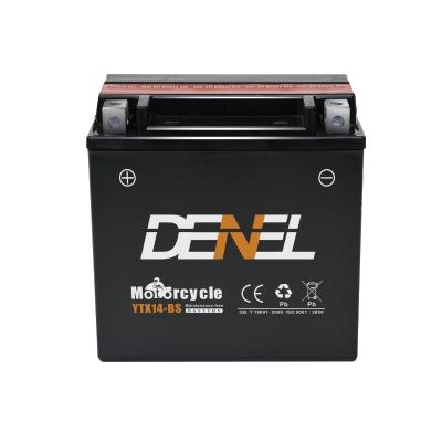 China Original Motorcycle Replacement Battery Motocycle China Motor Motorcycle Maintenance Free Battery for sale