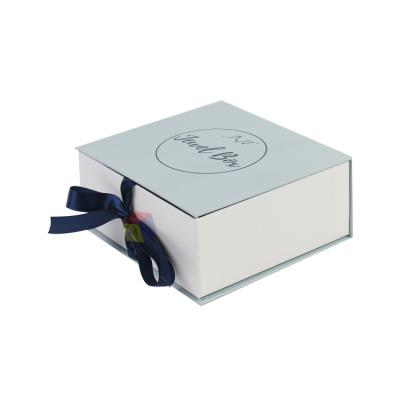 China Eco Friendly Handmade Ribbon Closure Boxes For Jewelry Packaging for sale