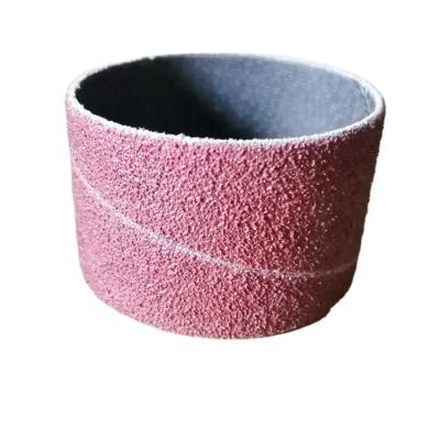 China Set on rubber drum and factory price grinding sanding bands with drum sanding mandrel for stainless steel for sale